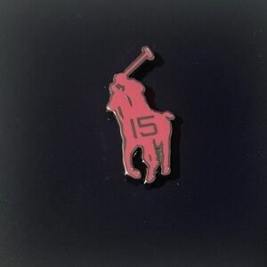 Polo Ralph Lauren Pink Commemorative Pin